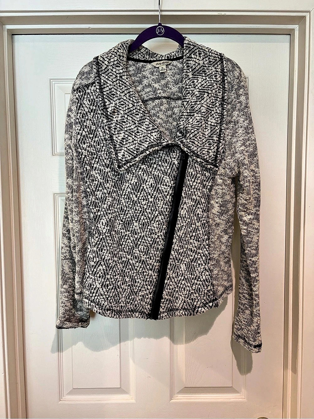 Lucky Brand Women's Geometric Cardigan XL Like New